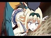 Young hentai woman gets fucked like a bitch