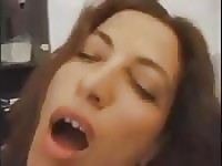 Old dude in a young cunt