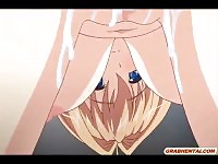 Double anime fuck
