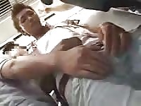 Video shows guys getting naughty on a train