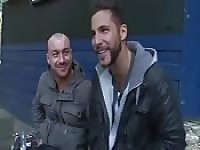 Two friends shagging their assholes