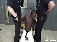 Black guy fucks cops