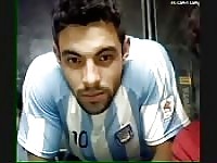 Three Agrgentinian guys perform a webcam show