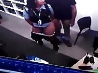 Big ass Police girl fucks hard