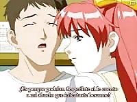 Hentai con la rossa