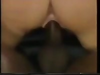 The black cock in her pussy feels so good now