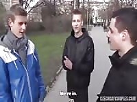 Picking up a guy in the subway