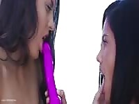 Sensual Spanish lesbians